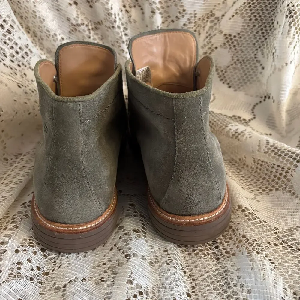 UGG Leighton Men's US 12 Sage Suede Leather Chukka Boots